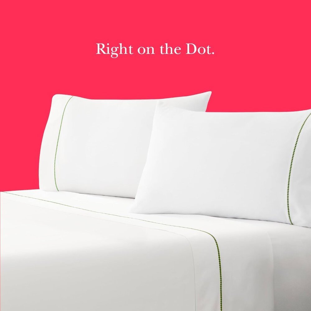 Kate Spade New York Dot Queen Sheet Set - Picture 6 of 10